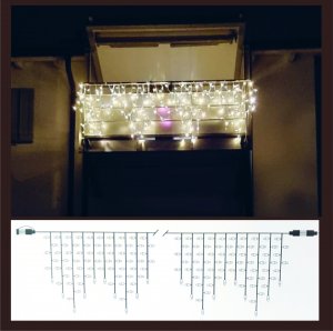 Erweiterung LED Eislicht weiss 3m Länge extra-ww Erweiterung